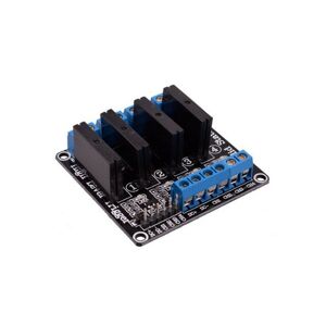 SSR Relé Modul 4 kanály 5VDC-250VAC OMRON G3MB-202P Solid State pro Arduino