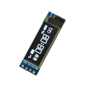 IIC I2C Displej OLED 0.91" 128x32 Bílý 3,3 V 5V Pro IOT Arduino Raspbery