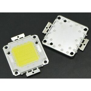 LED dioda COB - Studená bílá, 100W