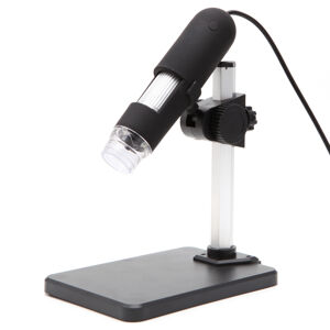 Digitální mikroskop s kamerou 2MP USB 1000X 8 LED včetně pohyblivého stojanu