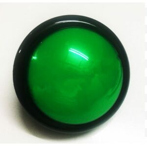 LED arkádové tlačítko 100mm - zelená