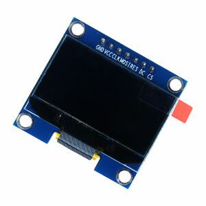SPI OLED LCD 1,3" displej 128x64 Bílý 2,8-5,5V