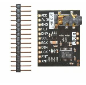 I2S PCM5102A DAC audio převodník